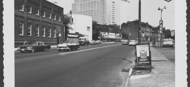 McCarter Highway looking N from Rector