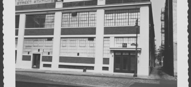 Post Office Annex, W side Alling St & Hayes Alley